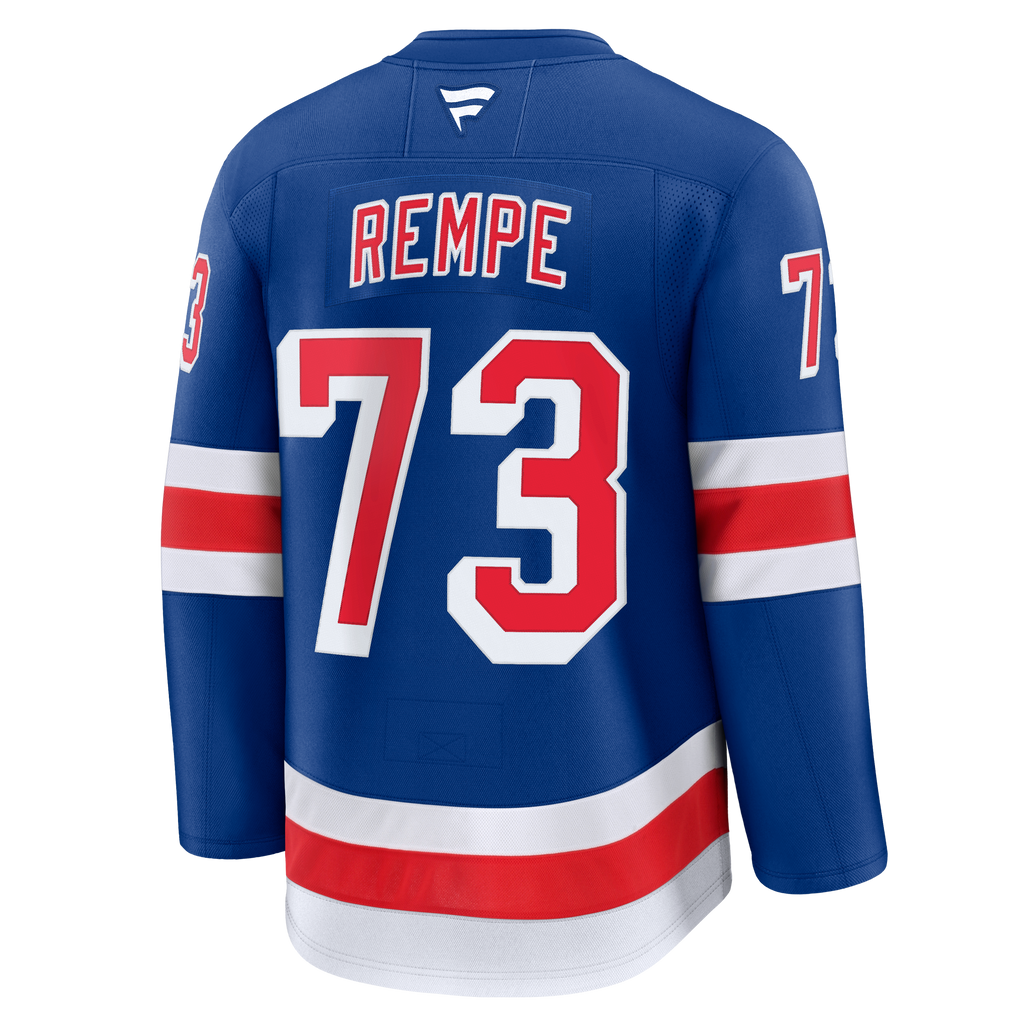 Matt Rempe New York Rangers Fanatics Premium Home Jersey