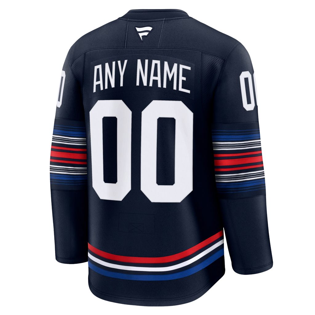 Customizable New York Rangers 2024 Fanatics Premium Official NHL THIRD ALTERNATE Jersey