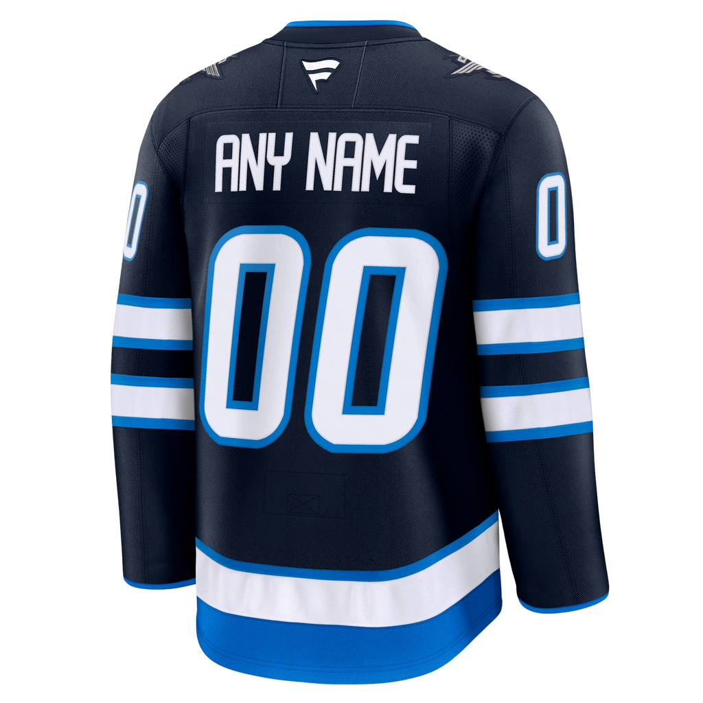 Customizable Winnipeg Jets 2024 Fanatics Premium Official NHL HOME Jersey