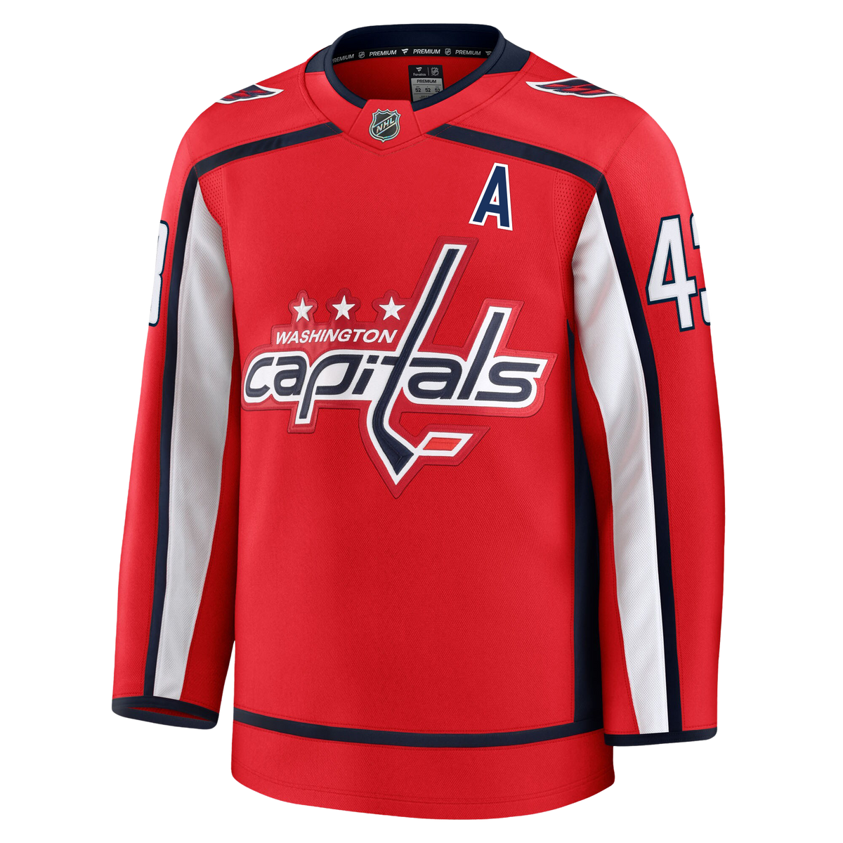 Tom Wilson Washington Capitals Fanatics Premium Home Jersey