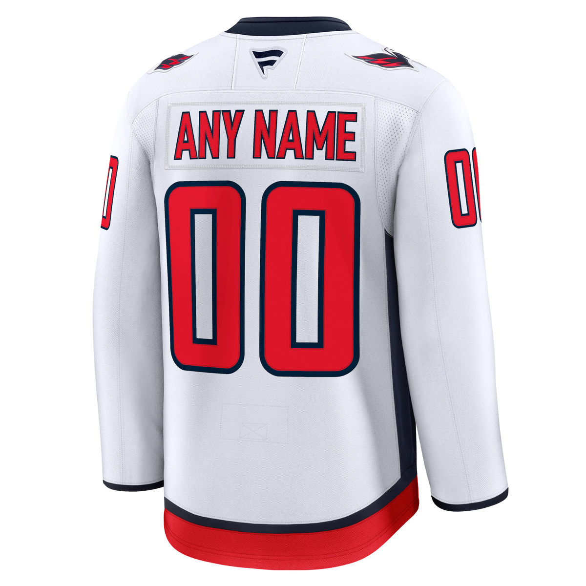 Customizable Washington Capitals 2024 Fanatics Premium Official NHL AWAY Jersey