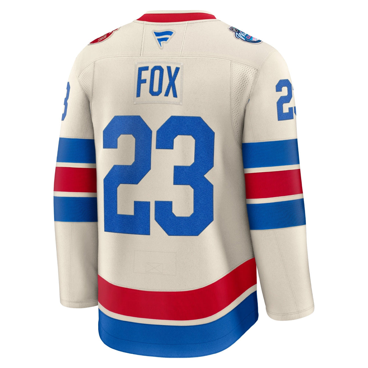 Adam Fox New York Rangers 2026 Fanatics Premium Winter Classic Jersey