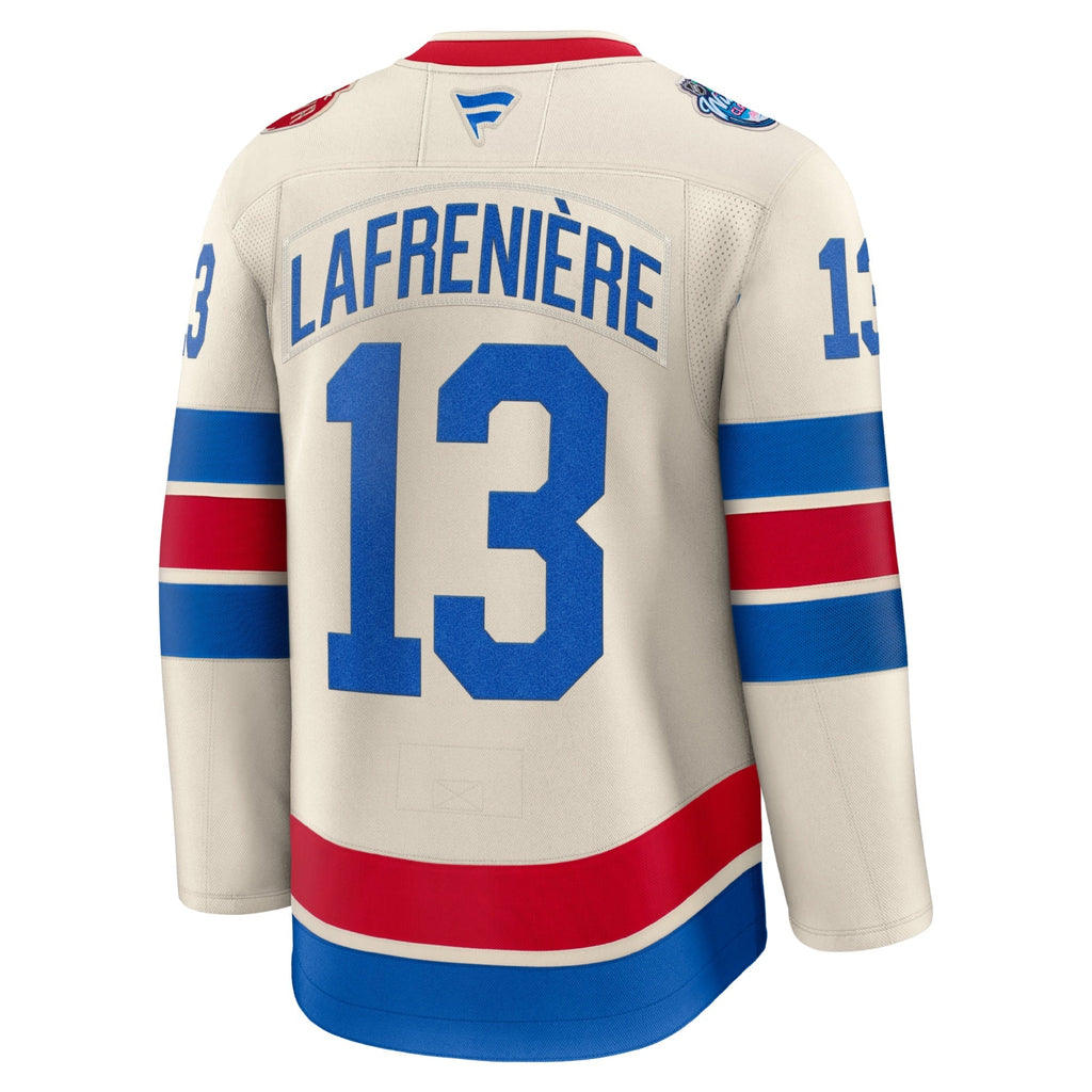 Alexis Lafrenière New York Rangers 2026 Fanatics Premium Winter Classic Jersey