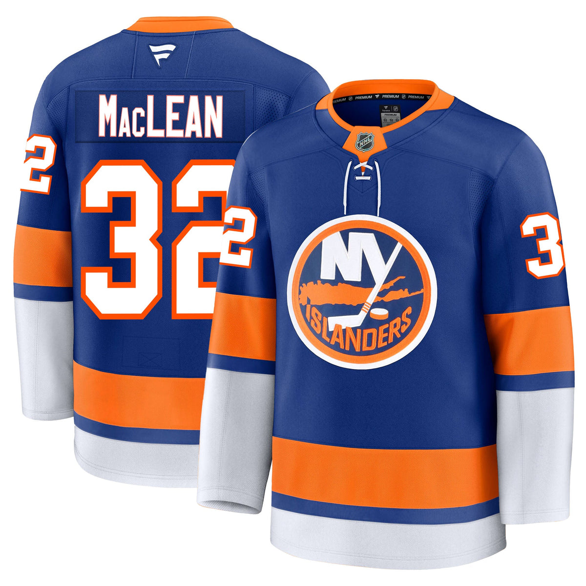 Kyle Maclean New York Islanders Fanatics Premium Home Jersey