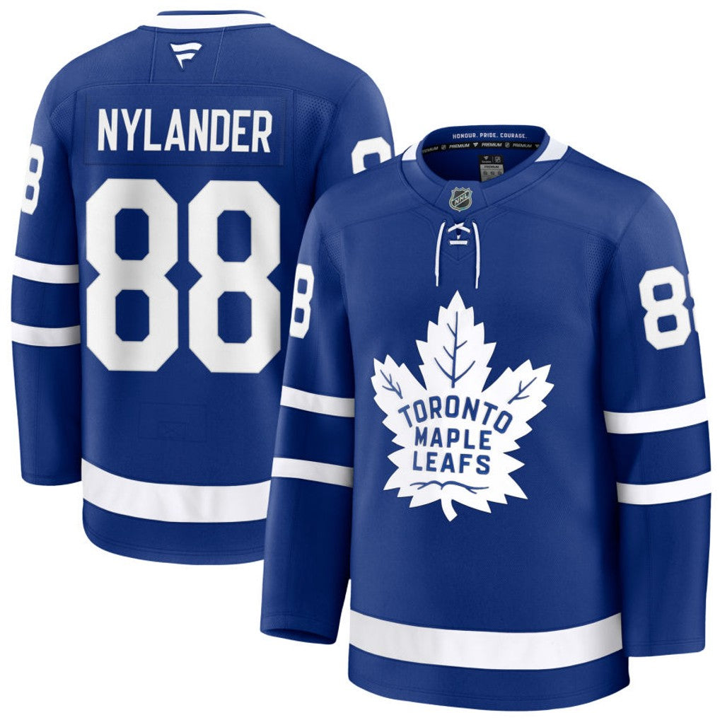 William Nylander Toronto Maple Leafs Home Premium Jersey - Blue