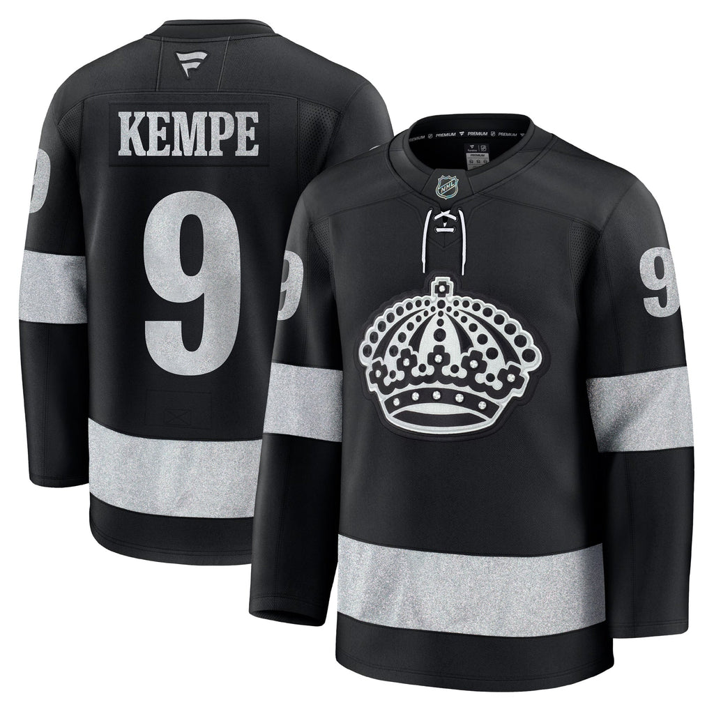 Adrian Kempe Los Angeles Kings Fanatics Alternate Premium Jersey