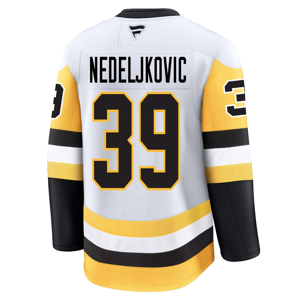 Alex Nedeljkovic Pittsburgh Penguins Fanatics Premium Away Jersey