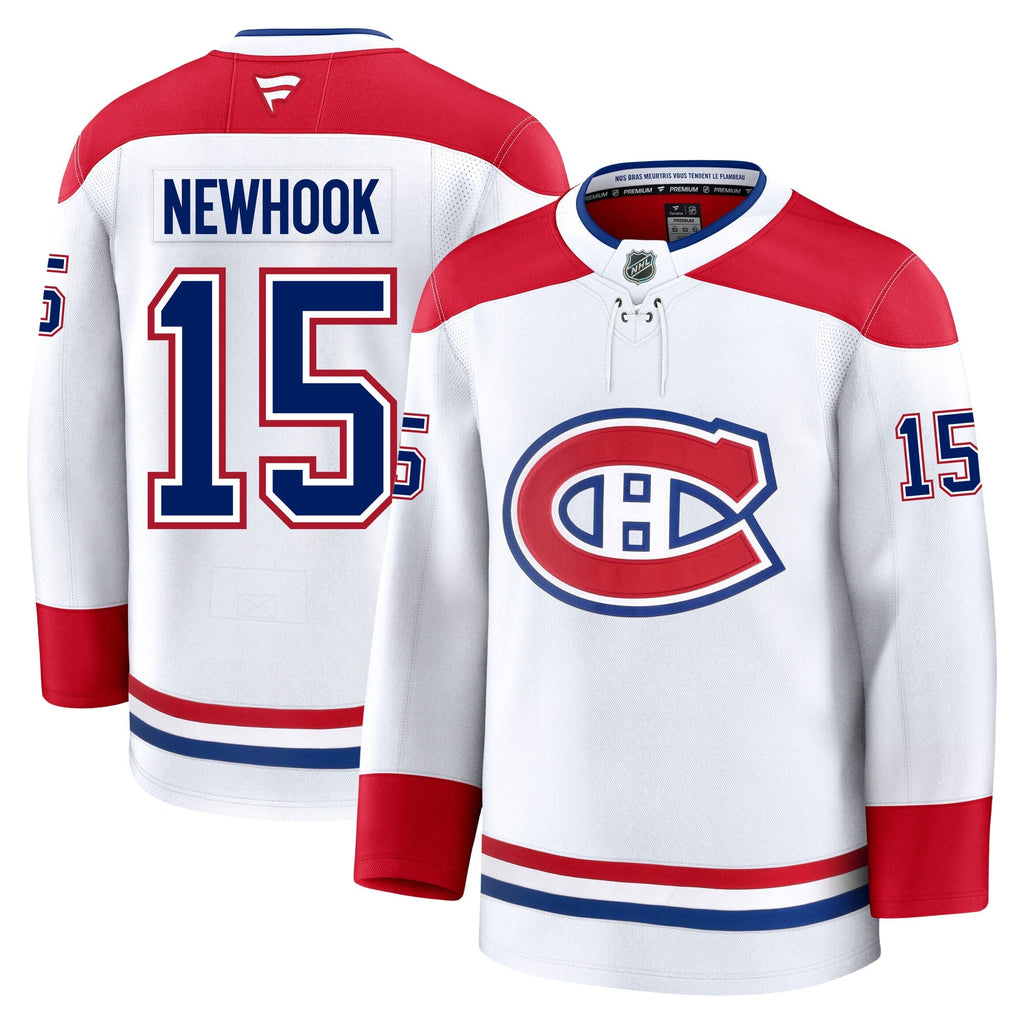Alex Newhook Montreal Canadiens Fanatics Premium Away Jersey