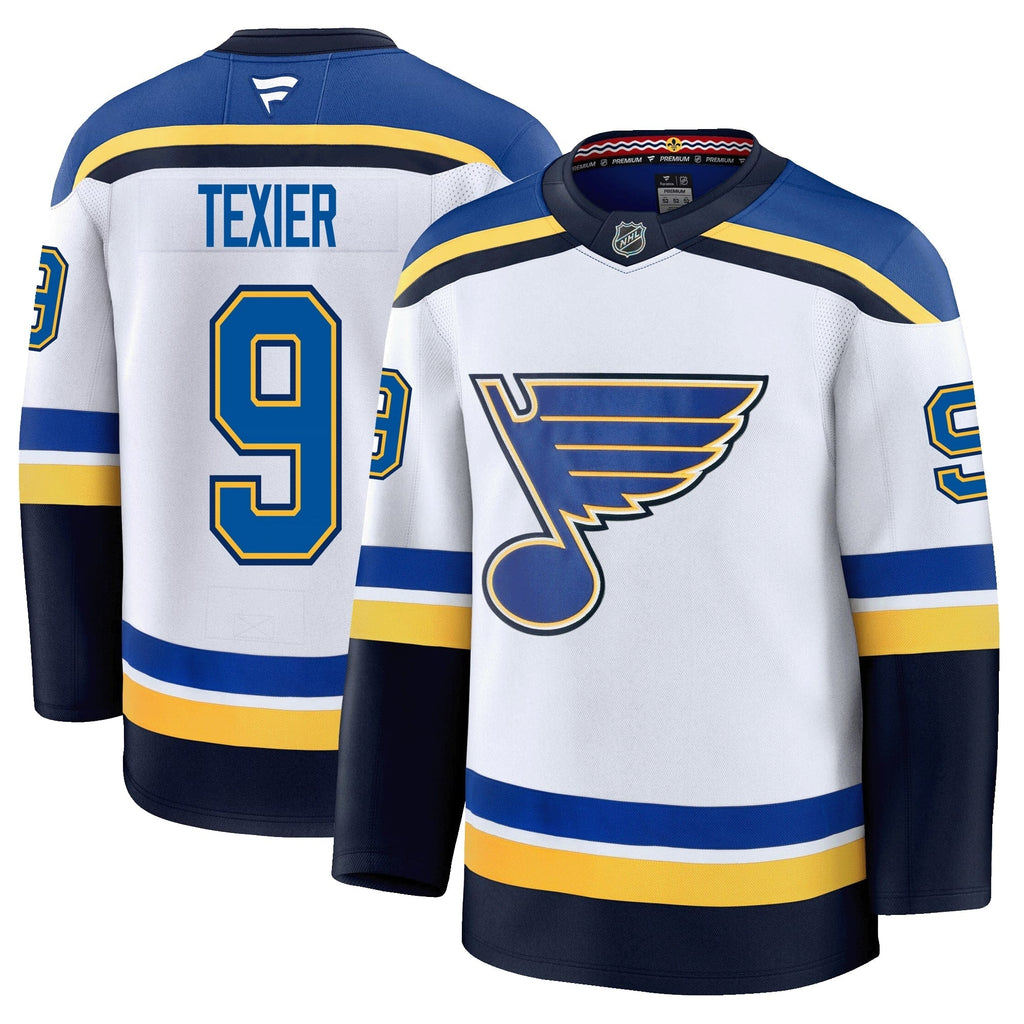 Alexandre Texier St. Louis Blues Fanatics Premium Away Jersey