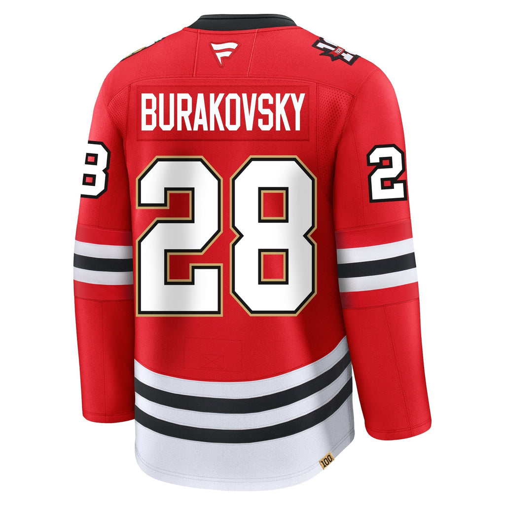 Andre Burakovsky Chicago Blackhawks Fanatics Centennial Premium Jersey