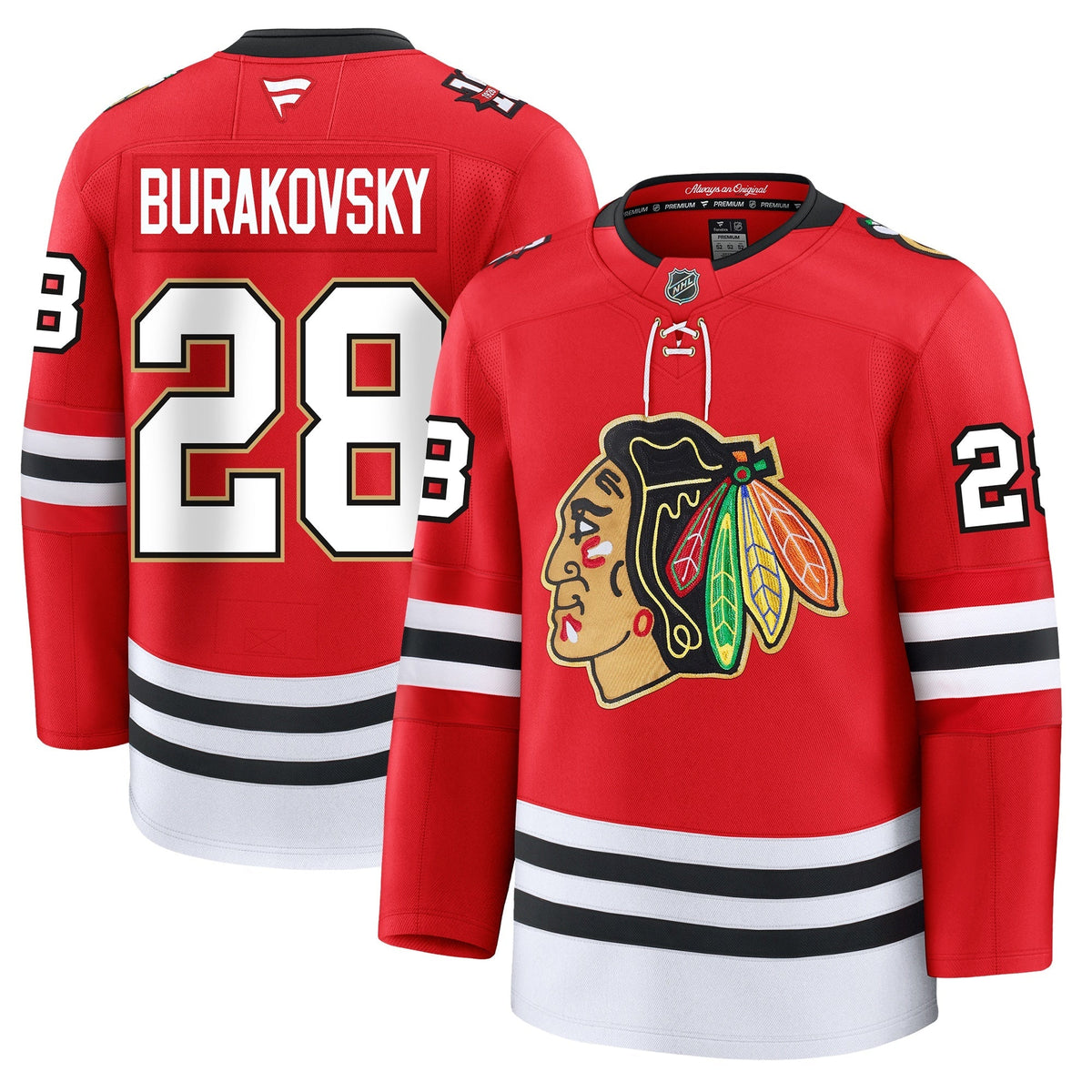 Andre Burakovsky Chicago Blackhawks Fanatics Centennial Premium Jersey