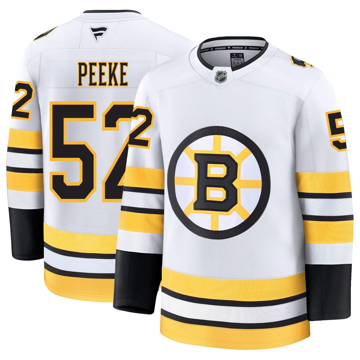 Andrew Peeke Boston Bruins Fanatics Away Premium Jersey