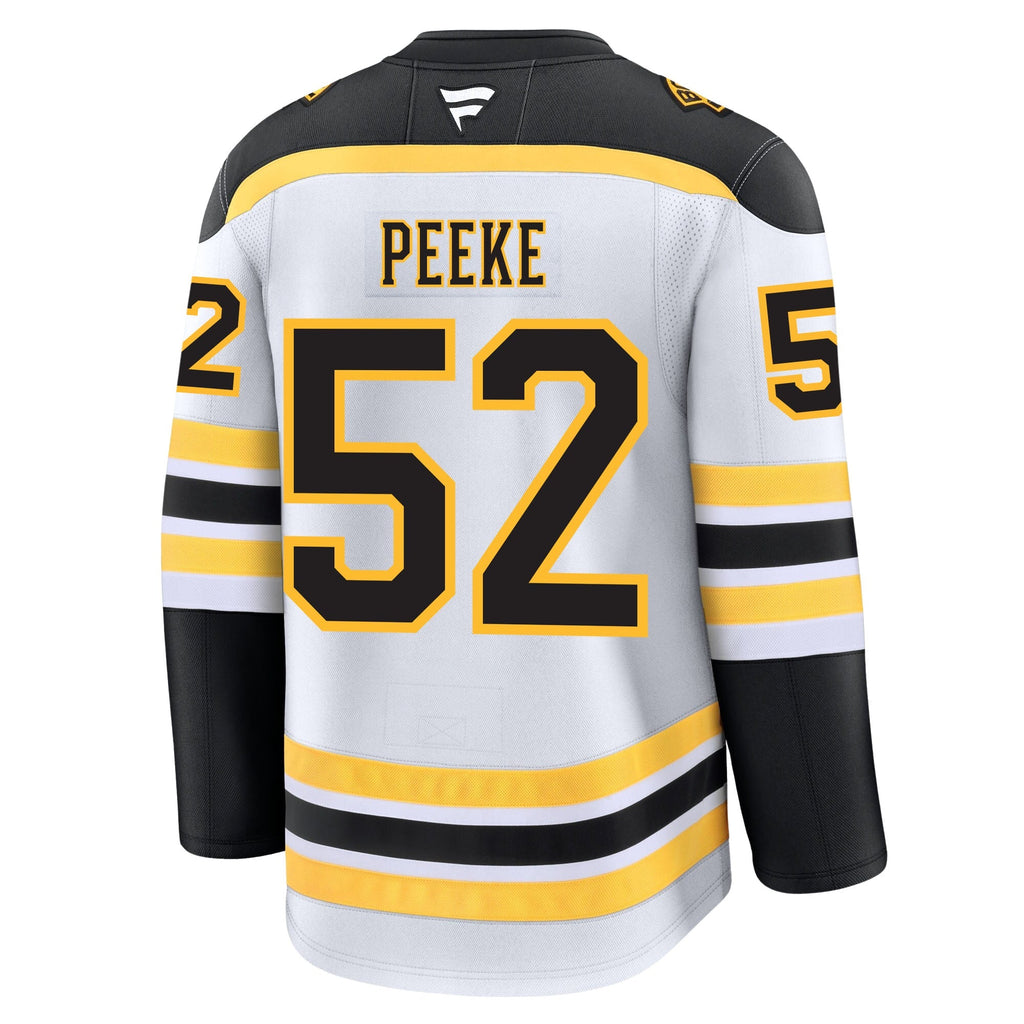 Andrew Peeke Boston Bruins Fanatics Premium Away Jersey