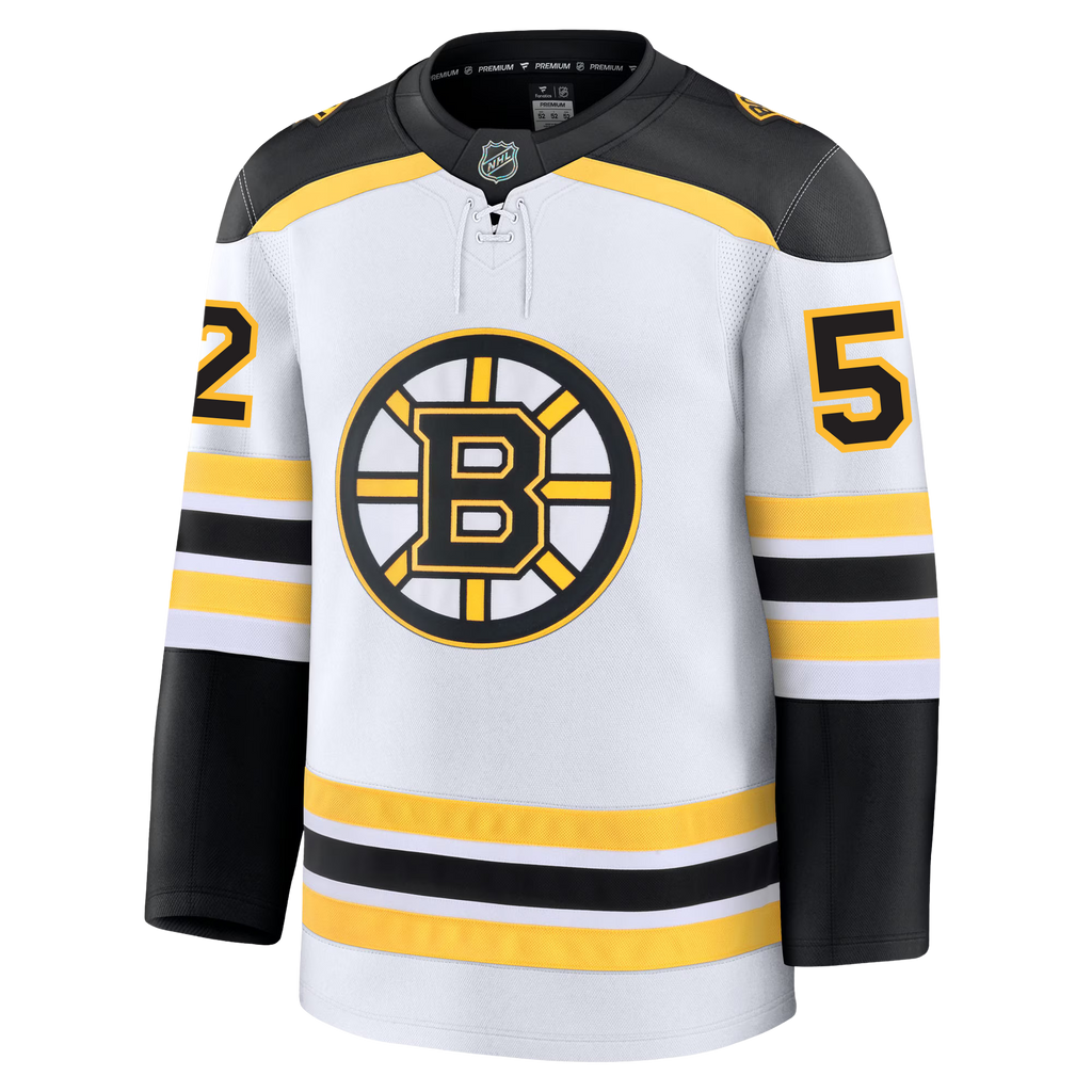 Andrew Peeke Boston Bruins Fanatics Premium Away Jersey