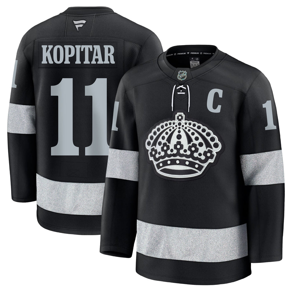 Anze Kopitar Los Angeles Kings Fanatics Alternate Premium Jersey