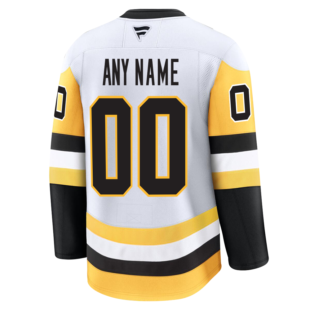 Customizable Pittsburgh Penguins 2024 Fanatics Premium Official NHL AWAY Jersey