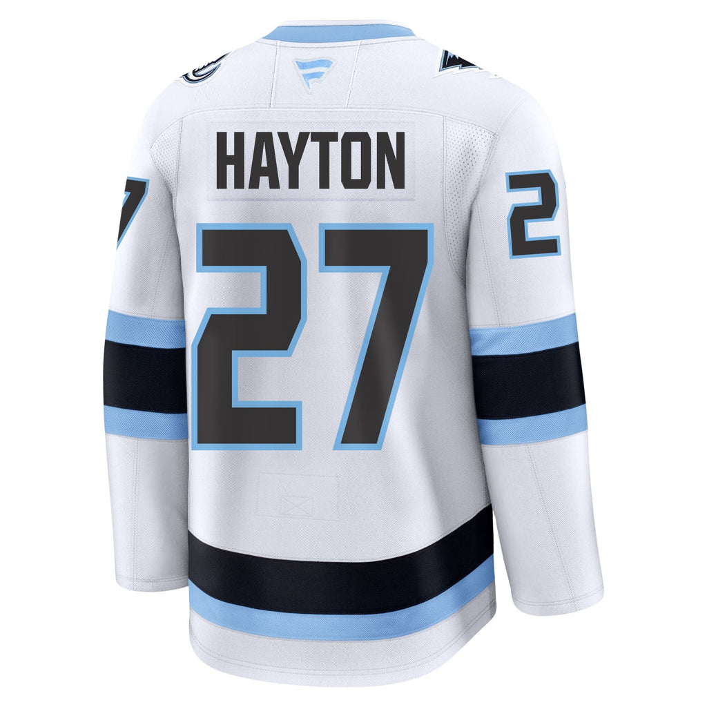 Barrett Hayton Utah Mammoth Fanatics Away Premium Jersey