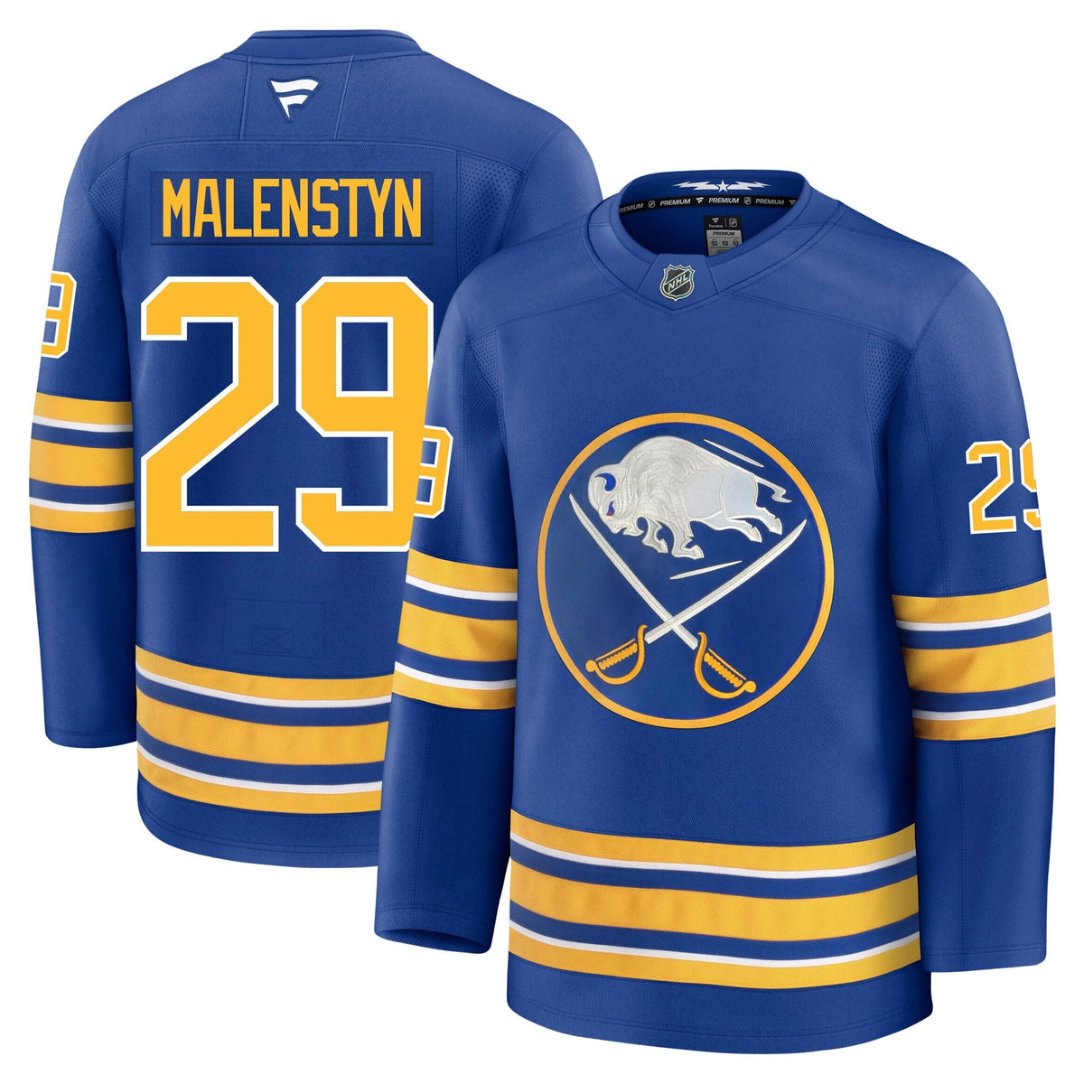 Beck Malenstyn Buffalo Sabres Fanatics Premium Home Jersey