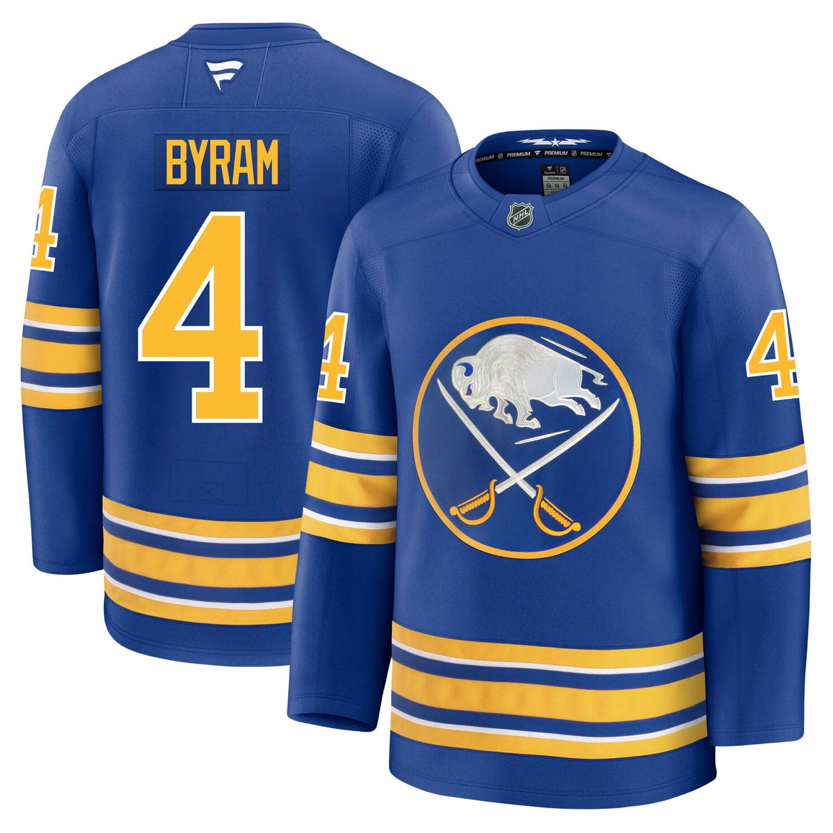 Bowen Byram Buffalo Sabres Fanatics Premium Home Jersey