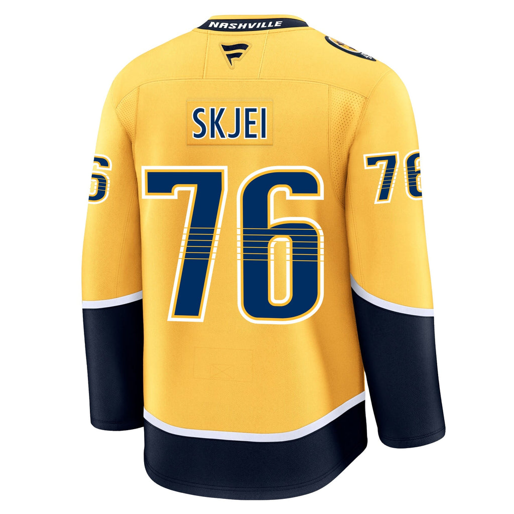 Brady Skjei Nashville Predators Fanatics Premium Home Jersey