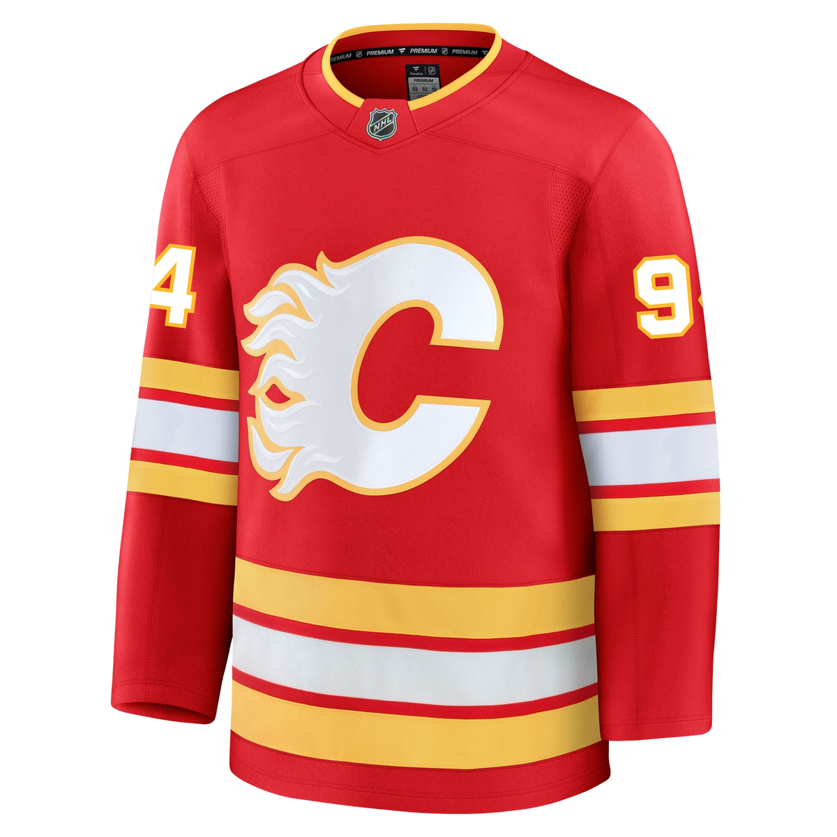 Brayden Pachal Calgary Flames Fanatics Premium Home Jersey