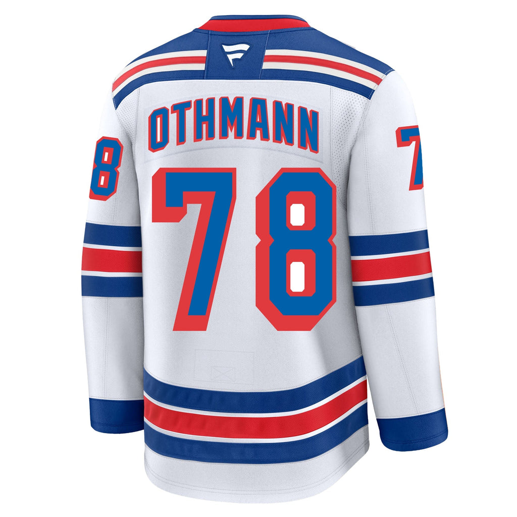 Brennan Othmann New York Rangers Fanatics Premium Away Jersey