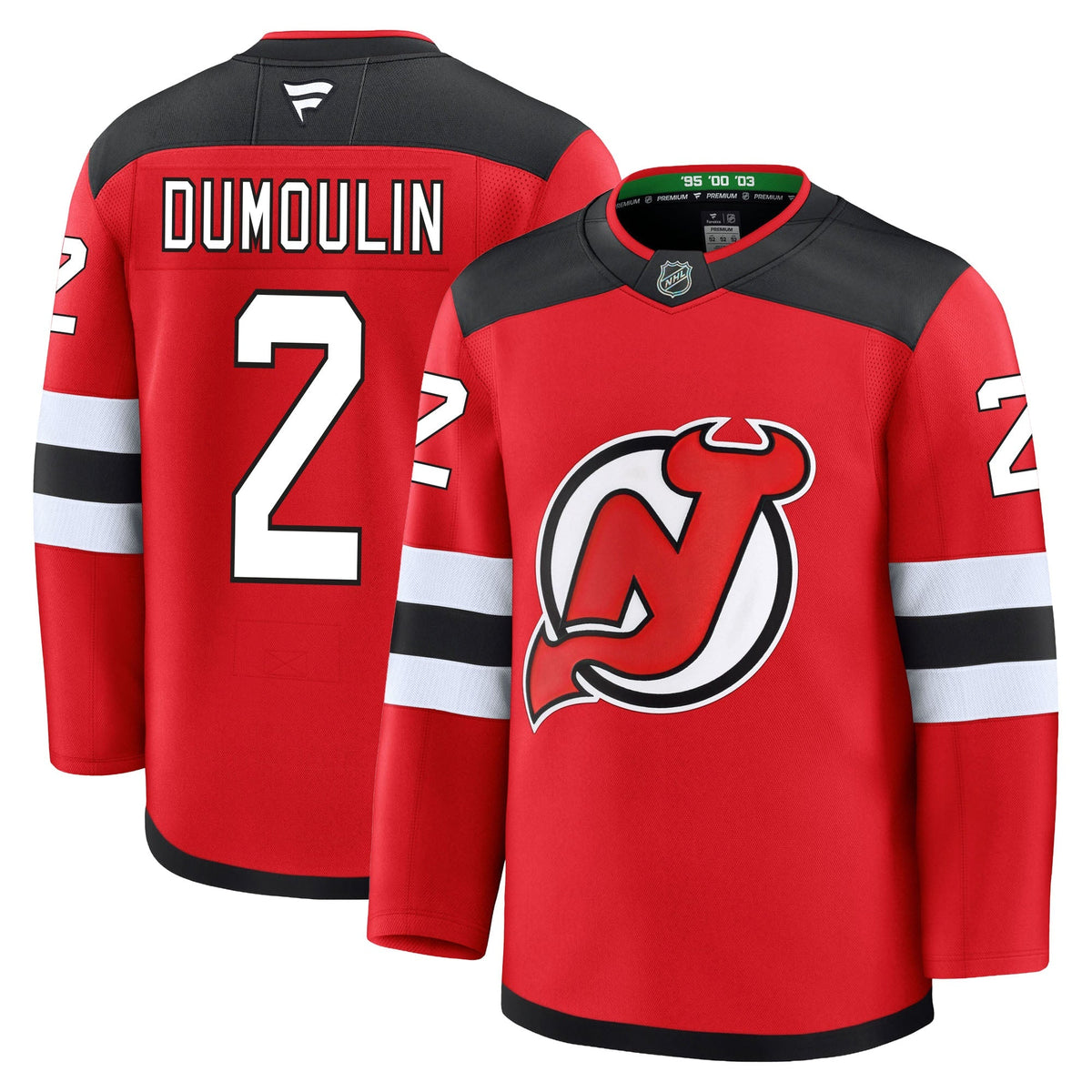 Brian Dumoulin New Jersey Devils Fanatics Premium Home Jersey
