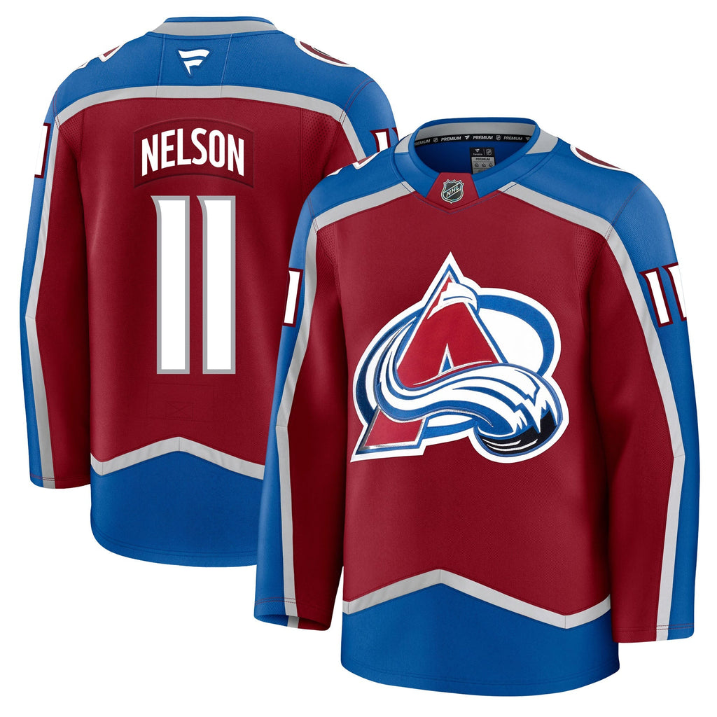 Brock Nelson Colorado Avalanche Fanatics Premium Home Jersey