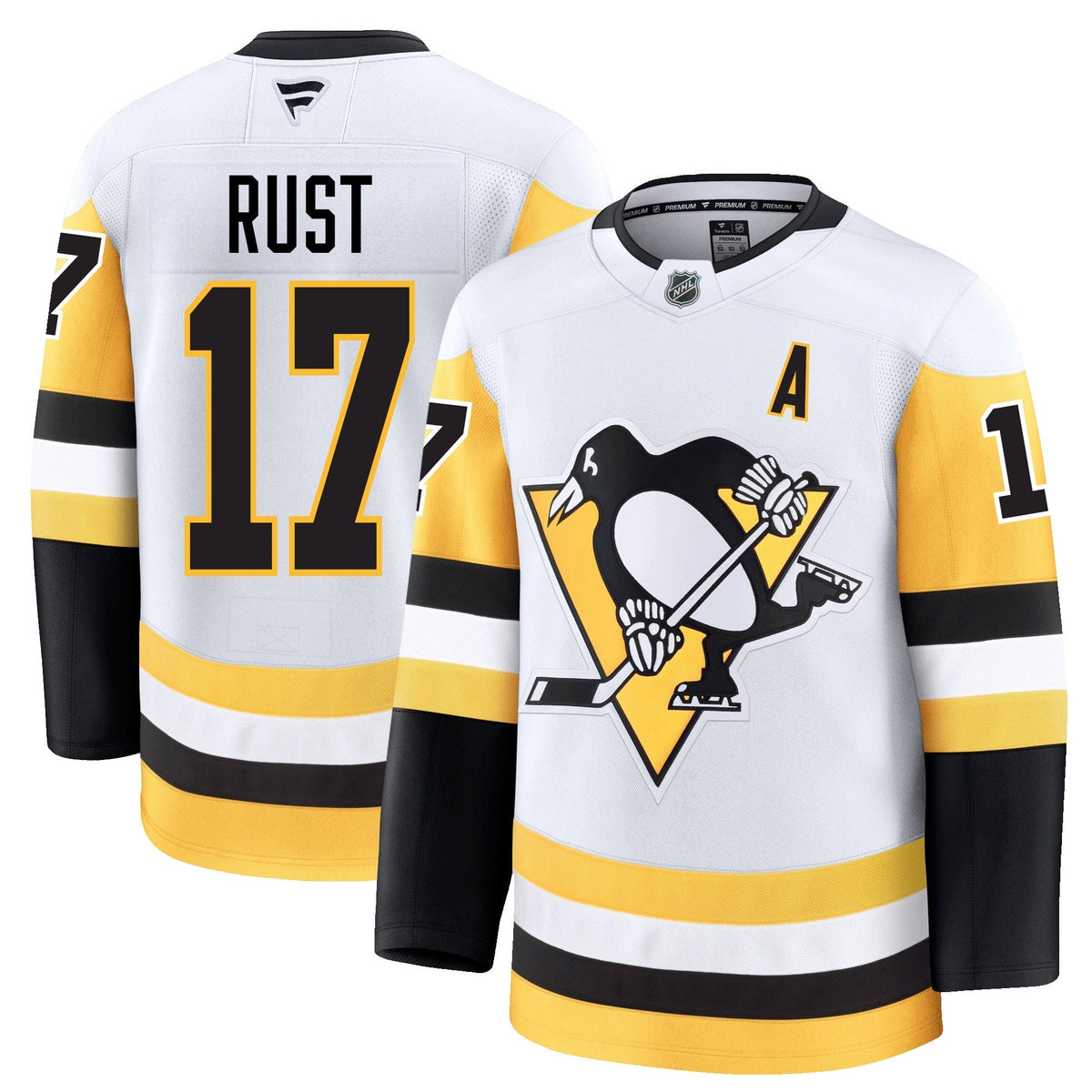 Bryan Rust Pittsburgh Penguins Fanatics Premium Away Jersey