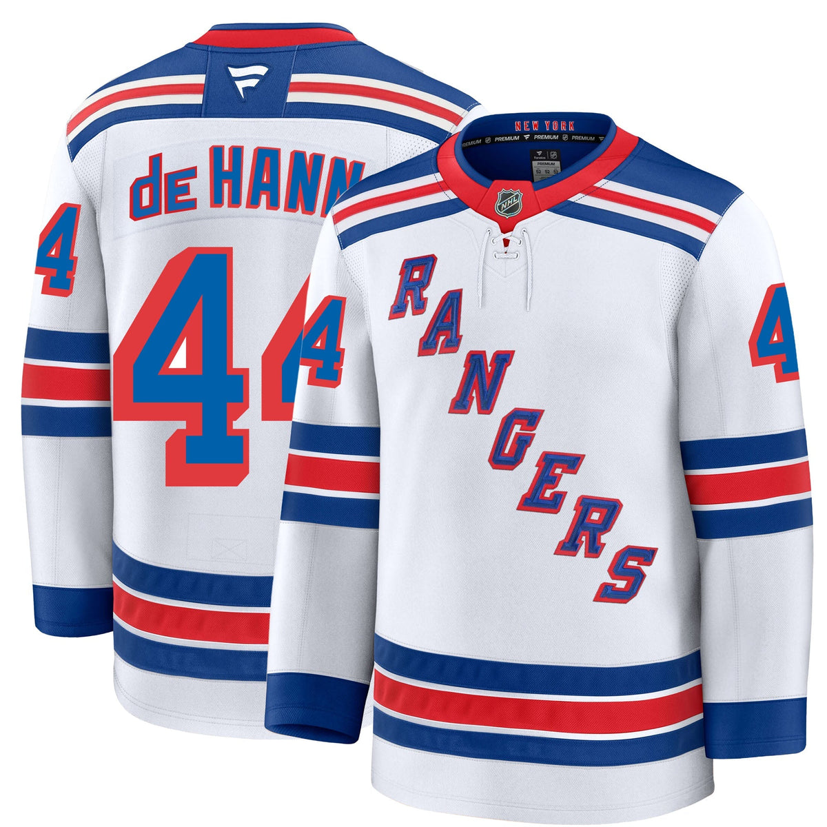 Calvin De Haan New York Rangers Fanatics Premium Away Jersey