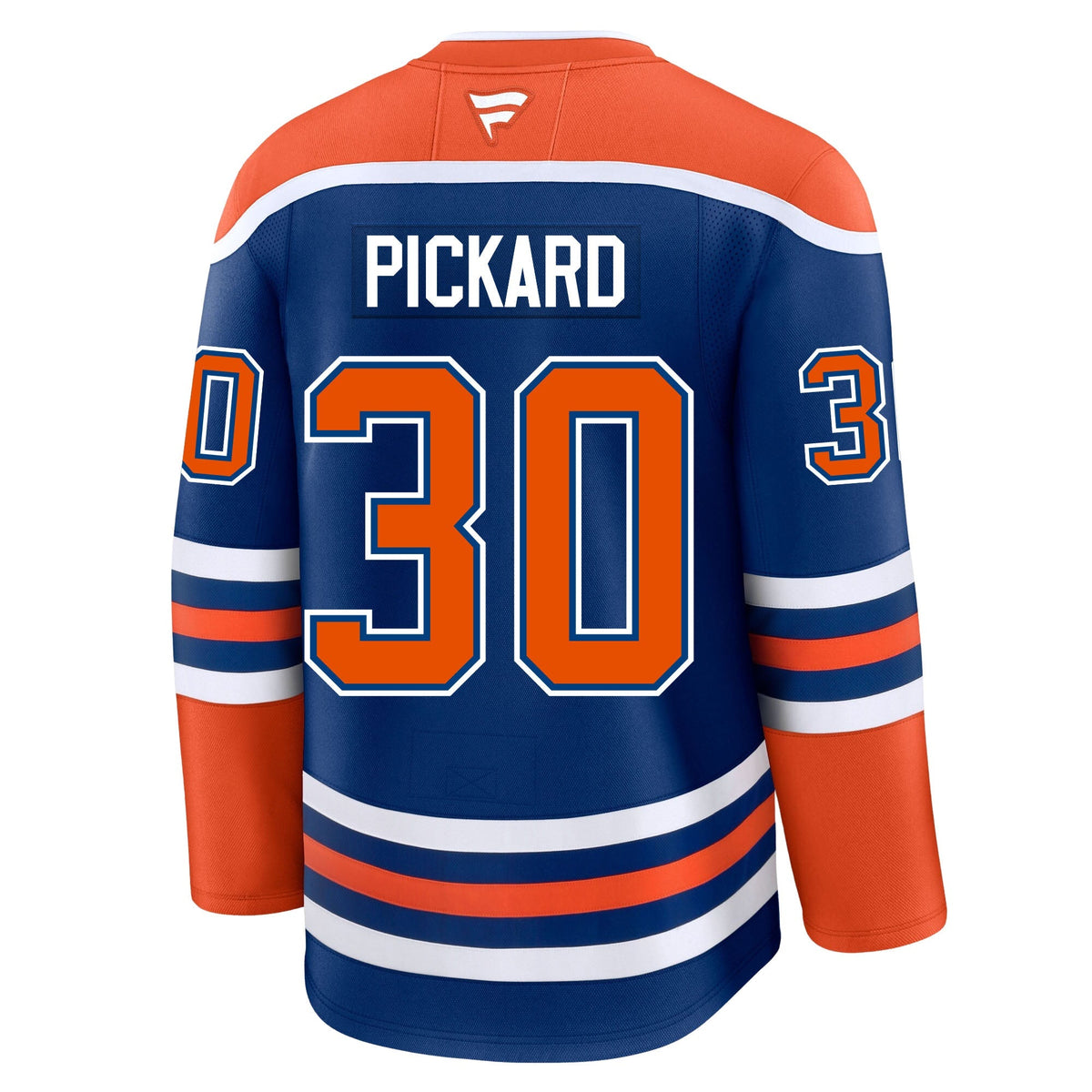 Calvin Pickard Edmonton Oilers Fanatics Premium Home Jersey