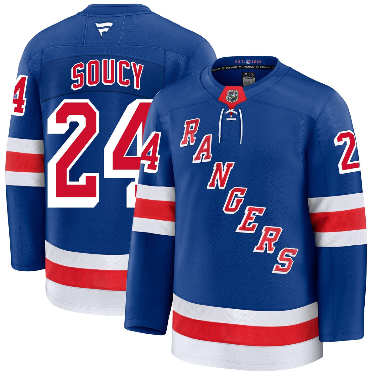 Carson Soucy New York Rangers Fanatics Premium Home Jersey