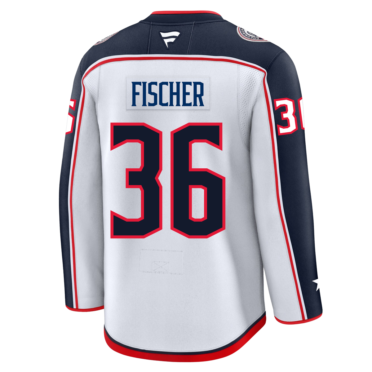 Christian Fischer Columbus Blue Jackets Fanatics Premium Away Jersey