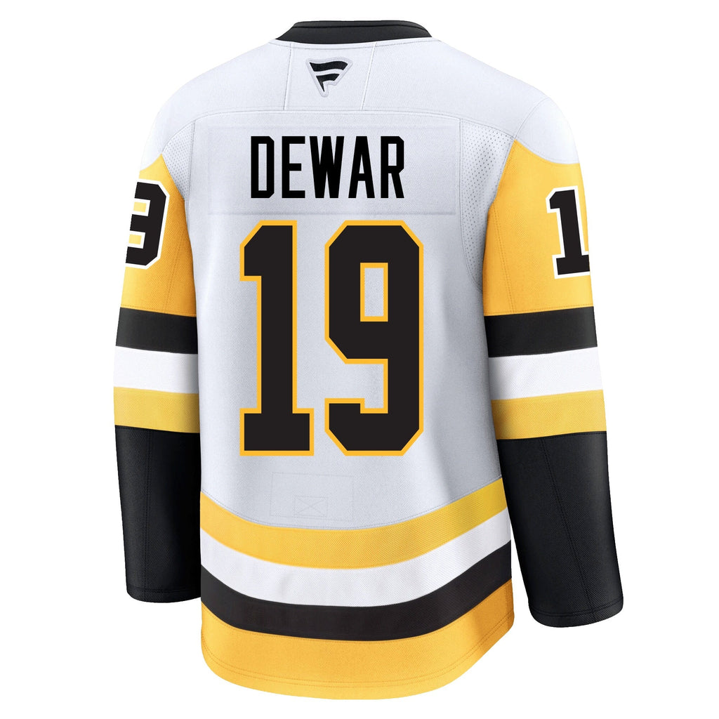 Connor Dewar Pittsburgh Penguins Fanatics Premium Away Jersey
