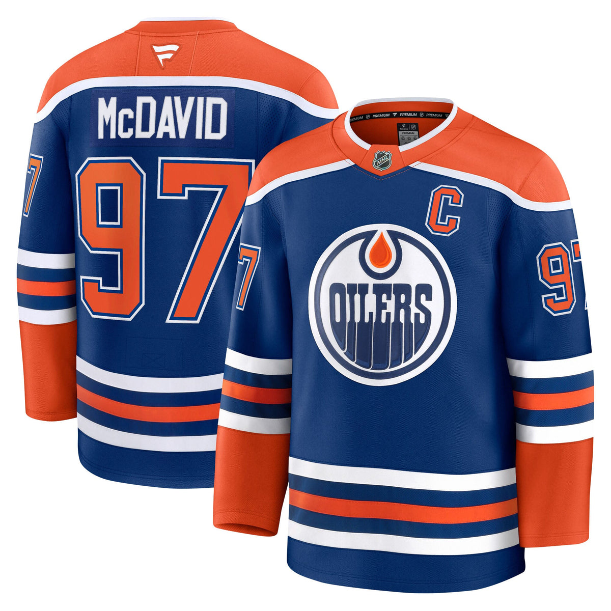 Connor McDavid Edmonton Oilers Fanatics Premium Home Jersey
