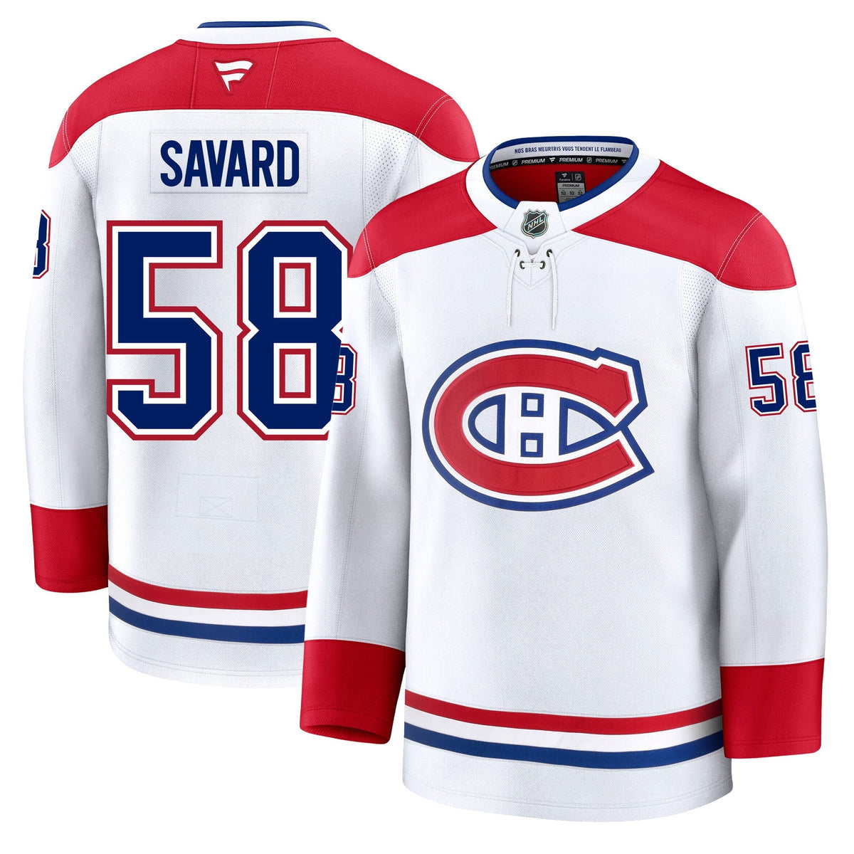 David Savard Montreal Canadiens Fanatics Premium Away Jersey