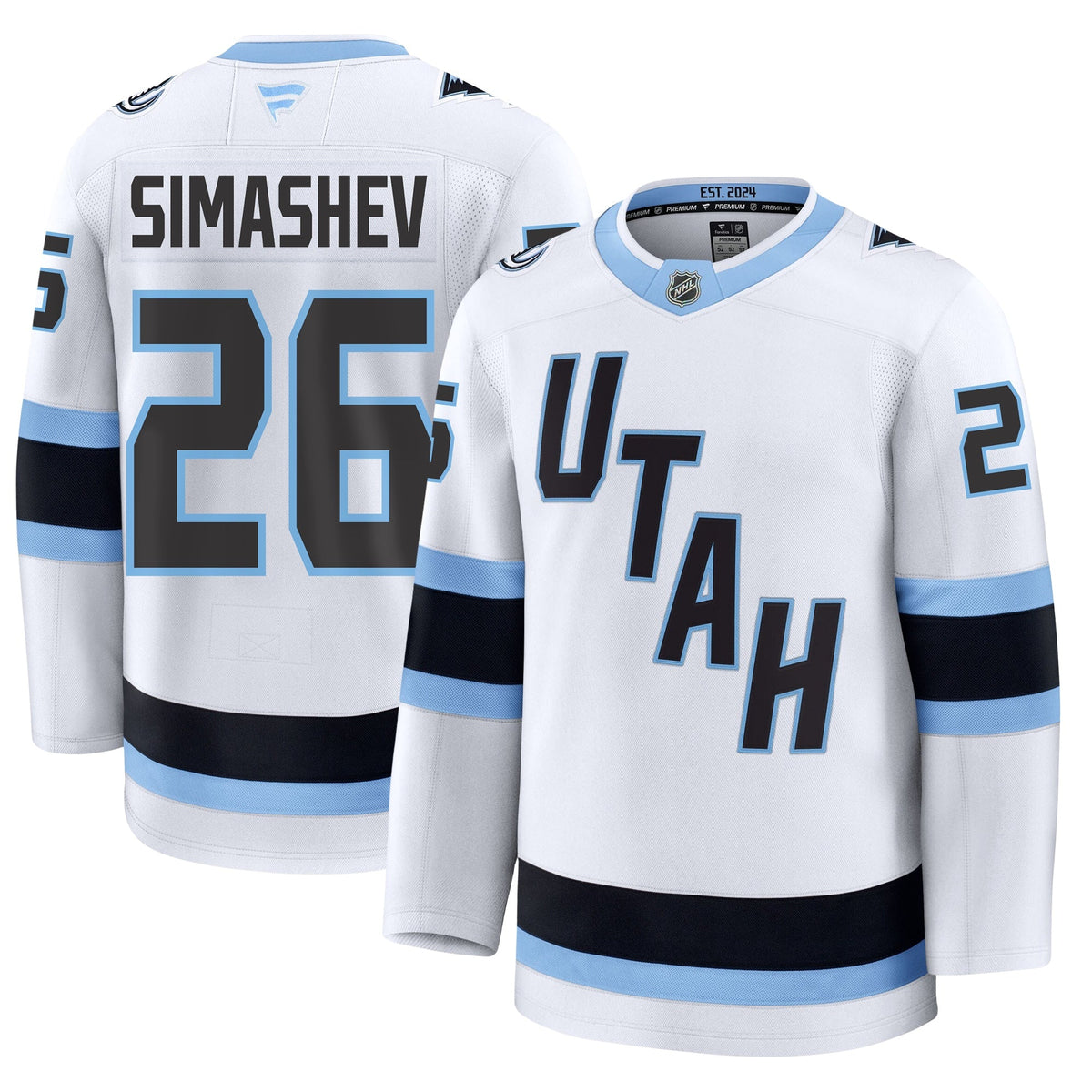 Dimitry Simashev Utah Mammoth Fanatics Away Premium Jersey