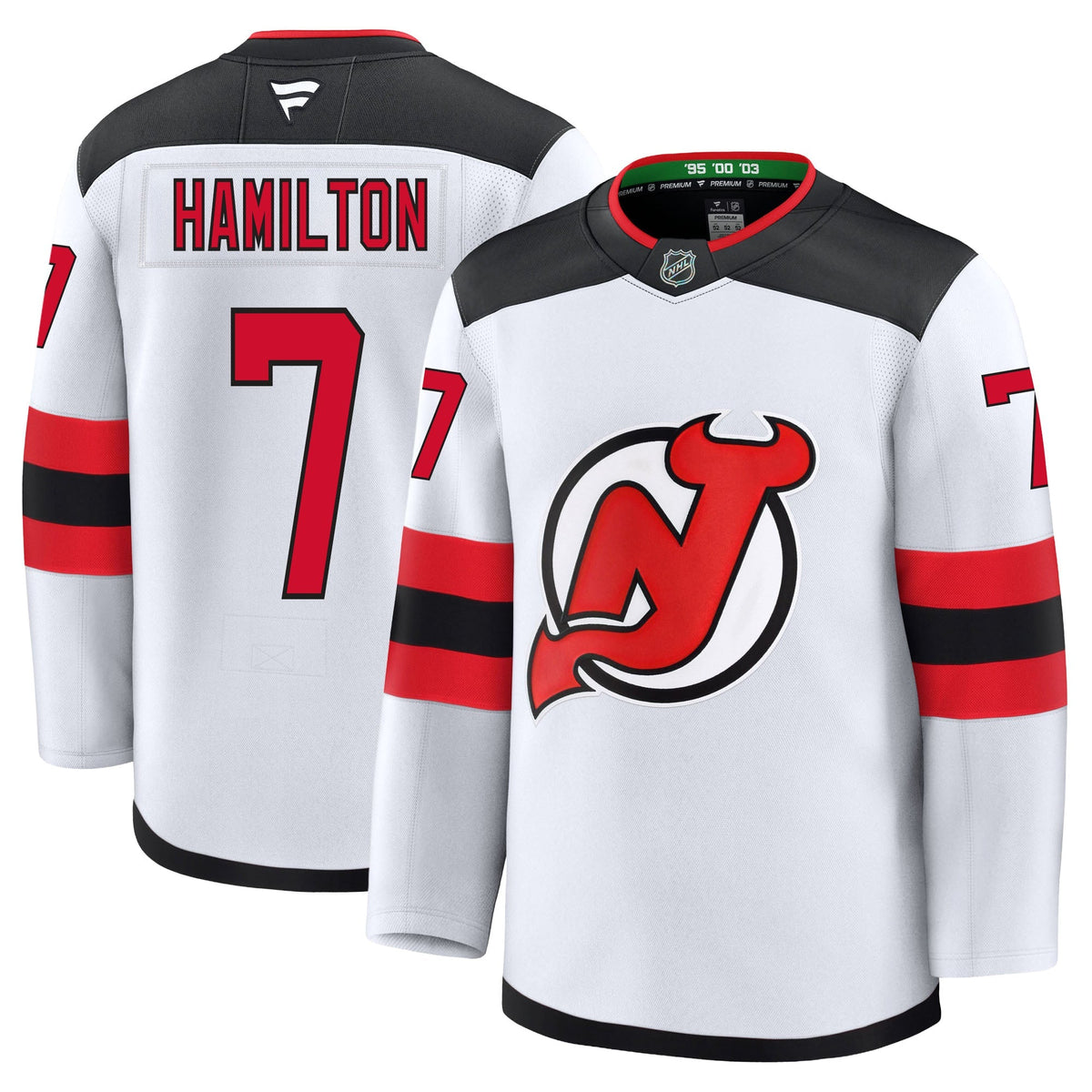 Dougie Hamilton New Jersey Devils Fanatics Premium Away Jersey