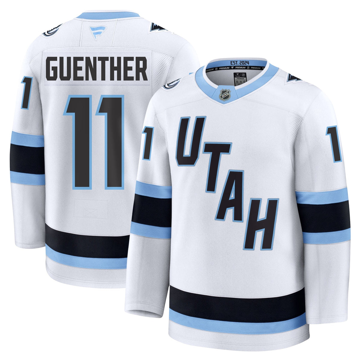 Dylan Guenther Utah Mammoth Fanatics Away Premium Jersey