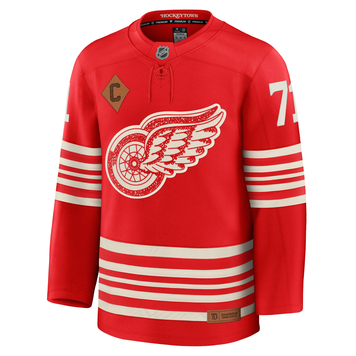 Dylan Larkin Detroit Red Wings Fanatics Centennial Premium Jersey