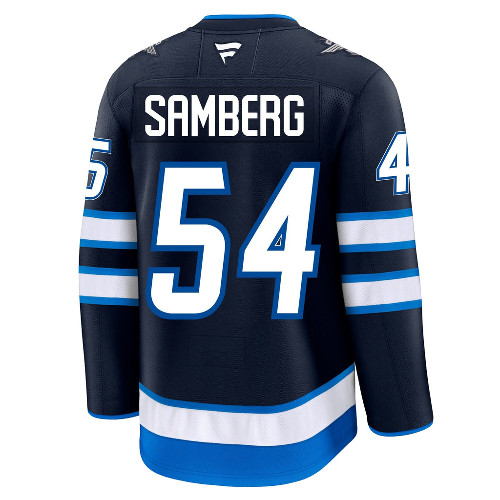 Dylan Samberg Winnipeg Jets Fanatics Premium Home Jersey