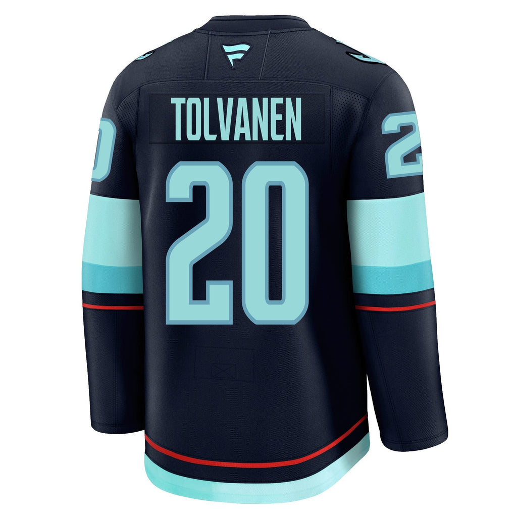 Eeli Tolvanen Seattle Kraken Fanatics Premium Home Jersey