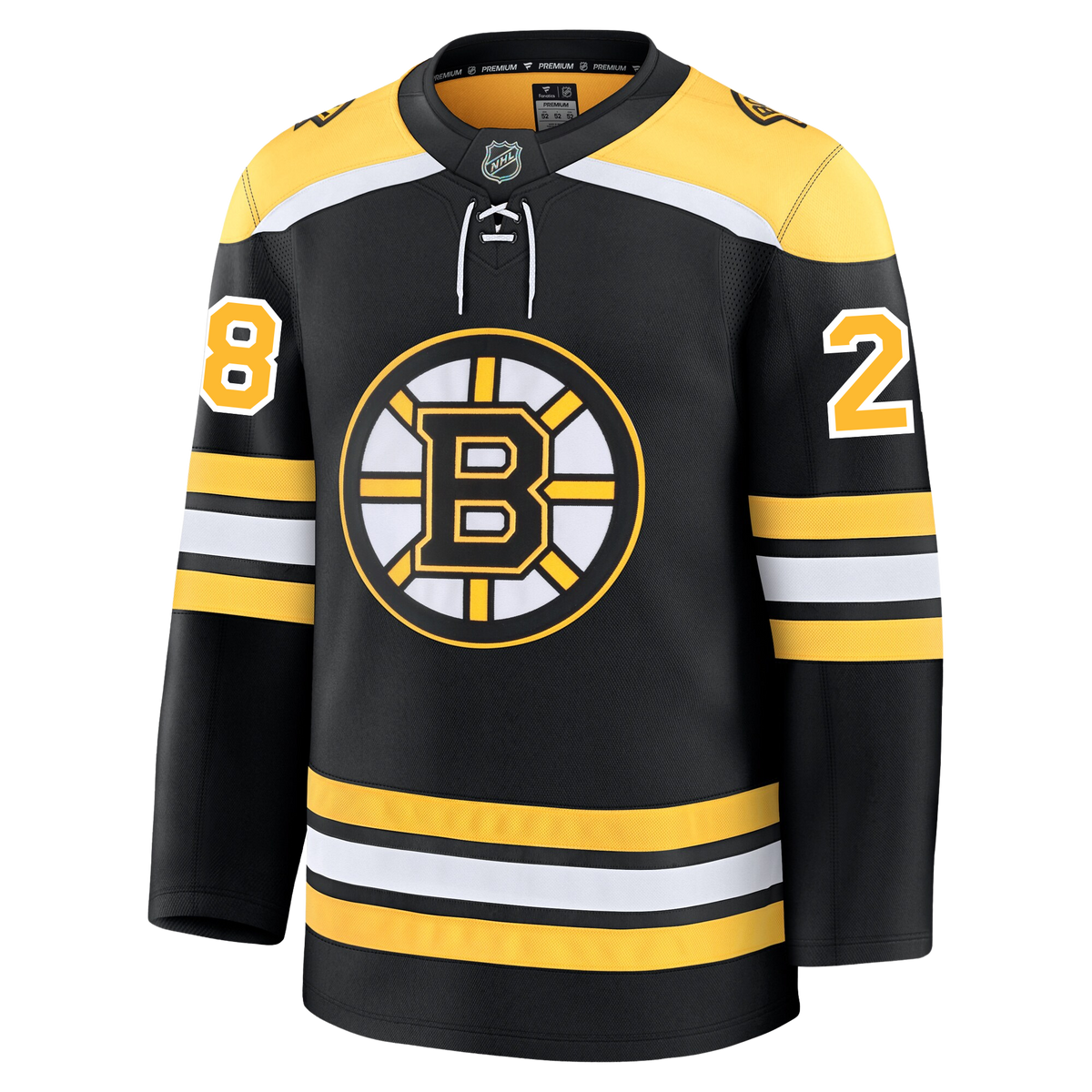 Elias Lindholm Boston Bruins Fanatics Premium Home Jersey
