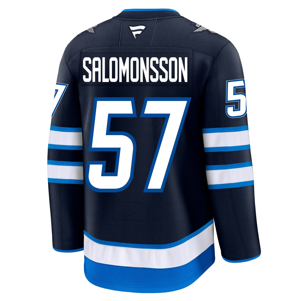 Elias Salomonsson Winnipeg Jets Fanatics Premium Home Jersey