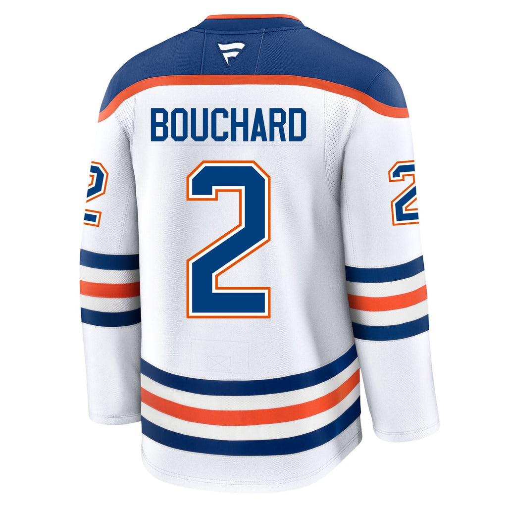 Evan Bouchard Edmonton Oilers Fanatics Premium Away Jersey