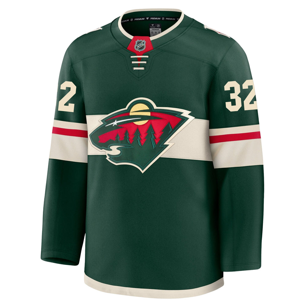 Filip Gustavsson Minnesota Wild Fanatics Premium Home Jersey