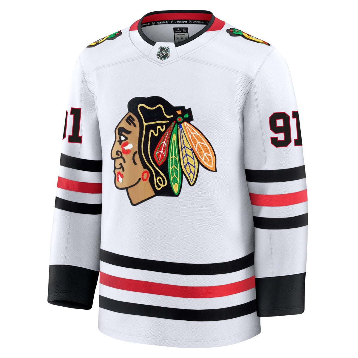 Frank Nazar Chicago Blackhawks Fanatics Premium Away Jersey