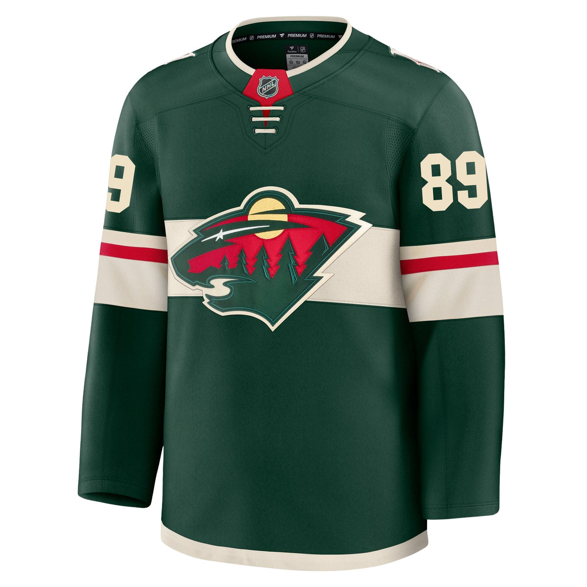 Frederick Gaudreau Minnesota Wild Fanatics Premium Home Jersey