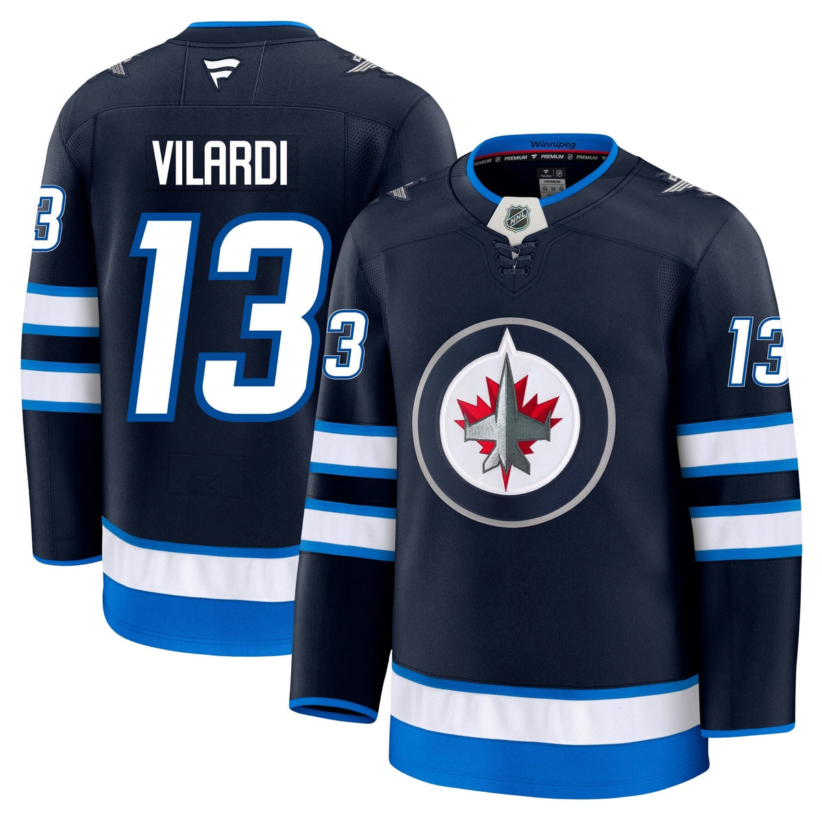 Gabriel Vilardi Winnipeg Jets Fanatics Premium Home Jersey