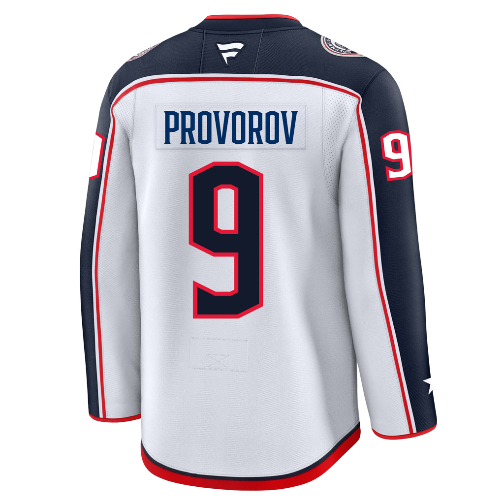 Ivan Provorov Columbus Blue Jackets Fanatics Premium Away Jersey